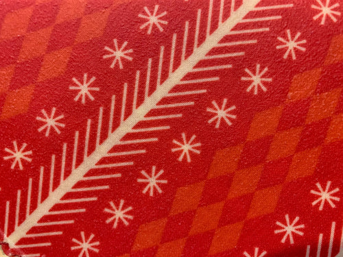 Beeswax Wraps - Red Holiday
